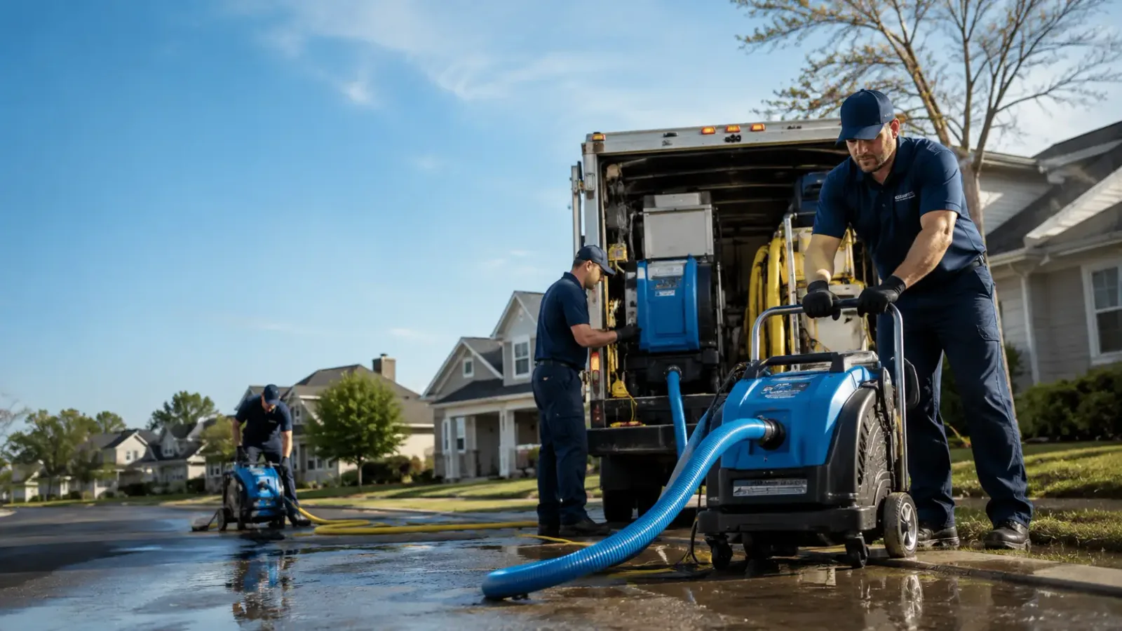 Flood Damage Cleanup in Diamondville, WY
